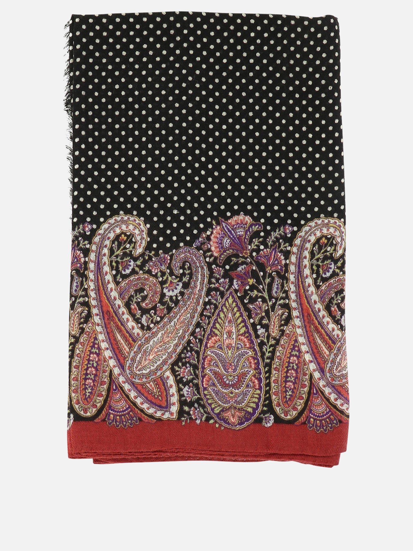 Classic scarves 1D067  Black - Etro Women | PDP | VIETTI Online Store | thumbnail