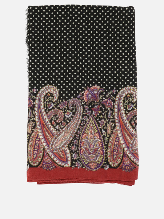 Classic scarves 1D067  Black - Etro Women | PLP | VIETTI Online Store 
