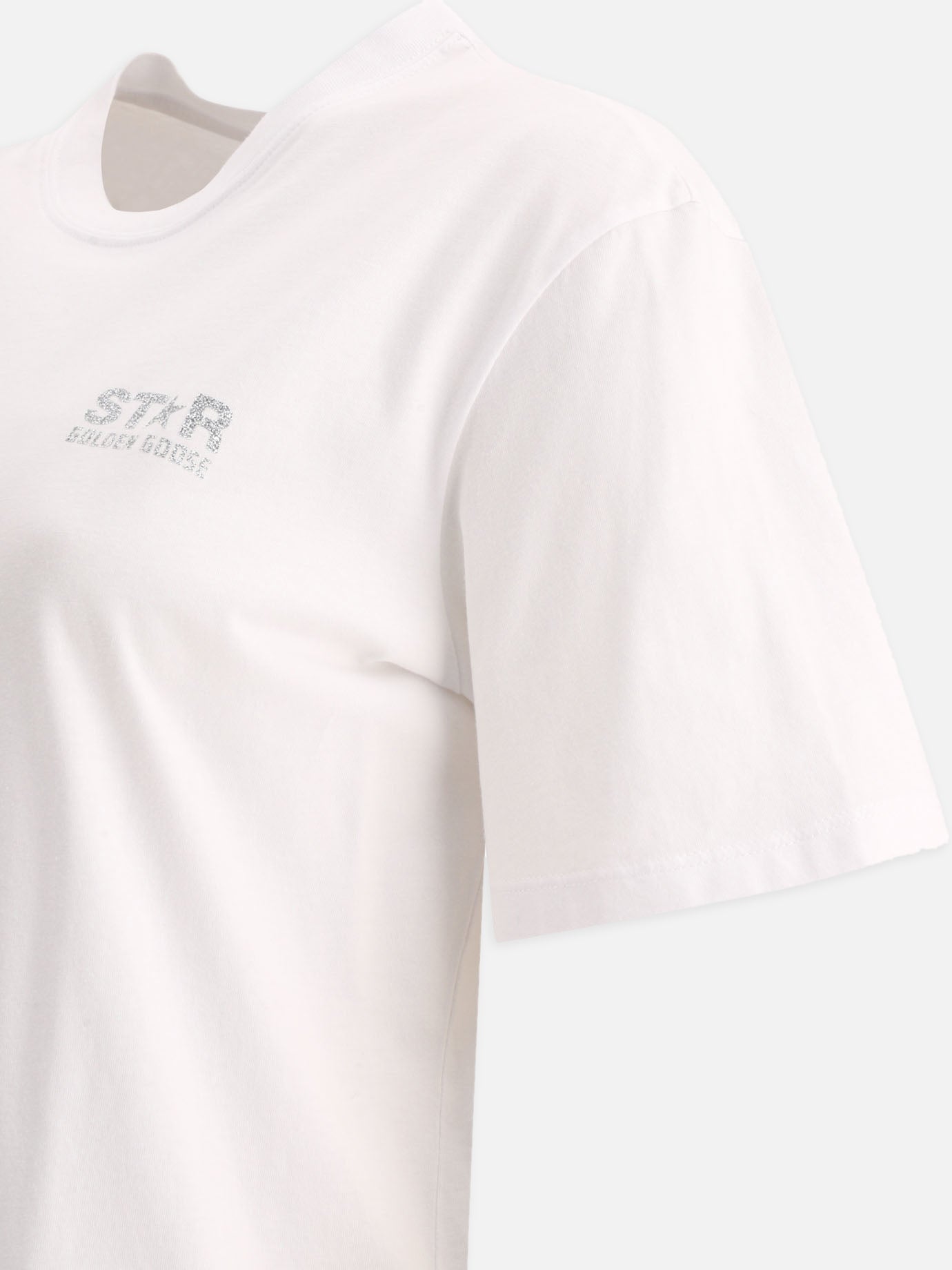 Crewneck t-shirts 100% cotone  White - Golden Goose Women | PDP | VIETTI Online Store | Zoom-Modal_4

