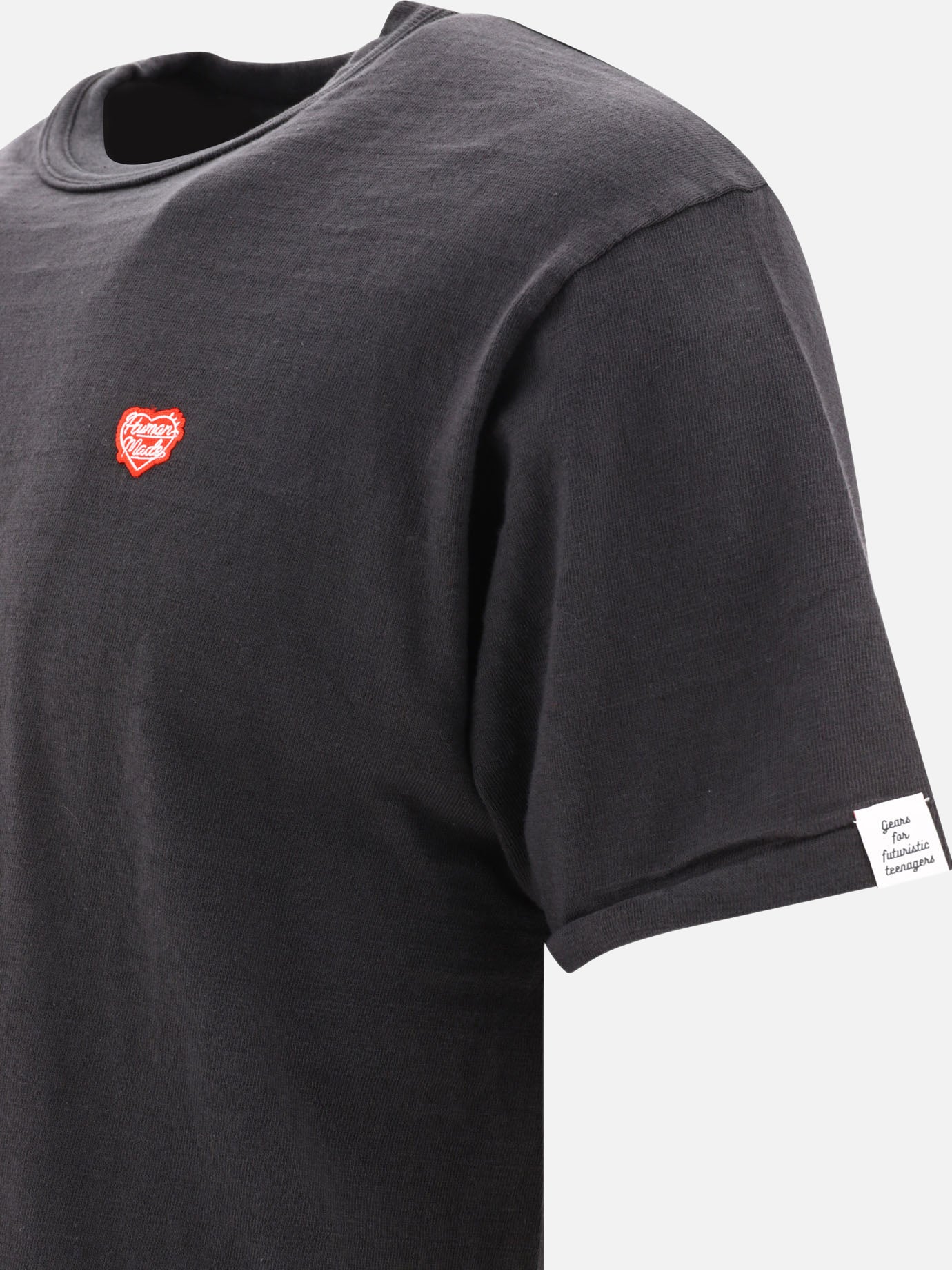 Crewneck t-shirts 100% cotton  Black - Human Made Men | PDP | VIETTI Online Store | Zoom-Modal_4
