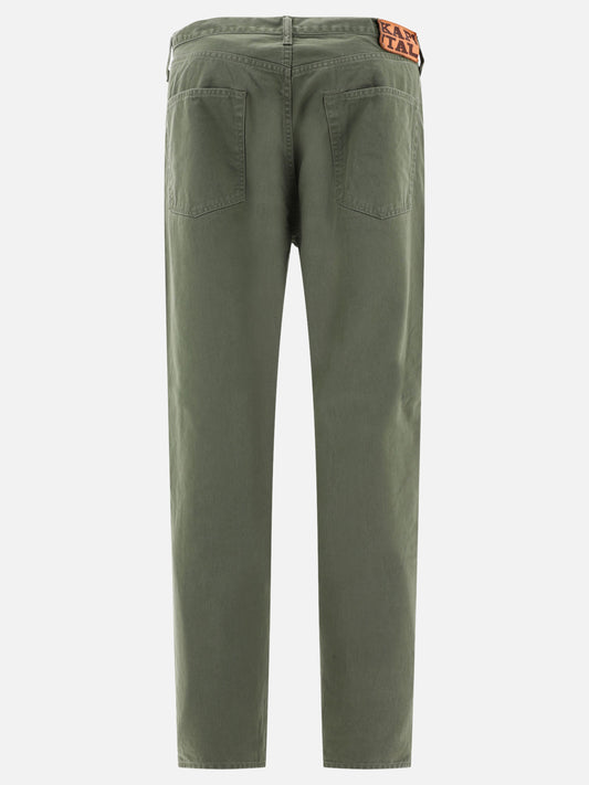 Leisure trousers 100% cotone  Green - KAPITAL Men | PLP | VIETTI Online Store | 2
