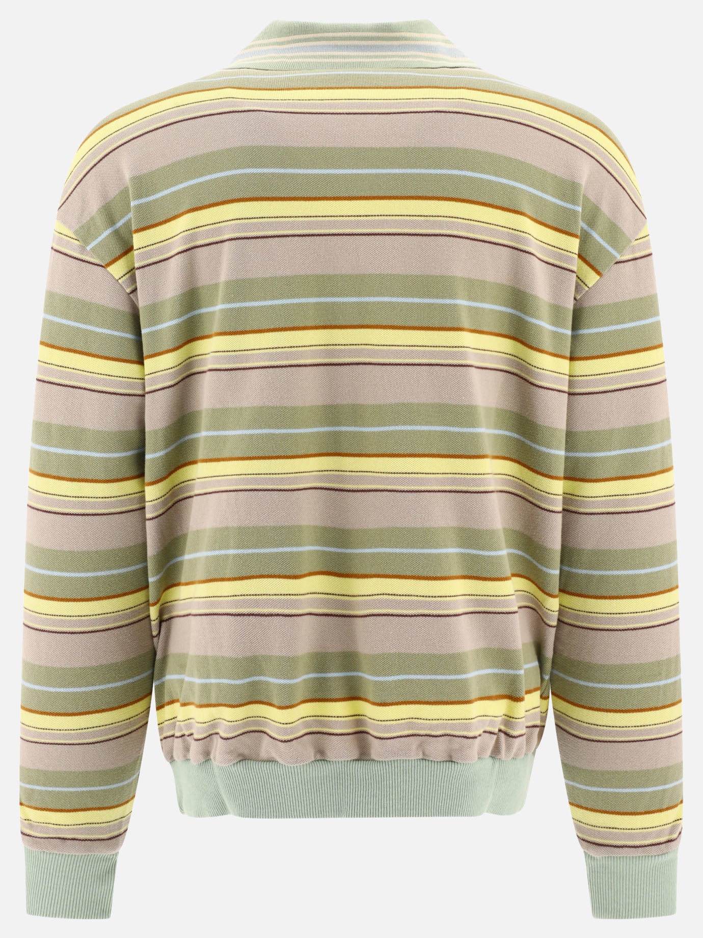 KAPITAL &quot;Multi-border Kanoko BOX&quot; polo shirt 15591430_4 Green thumbnail_2