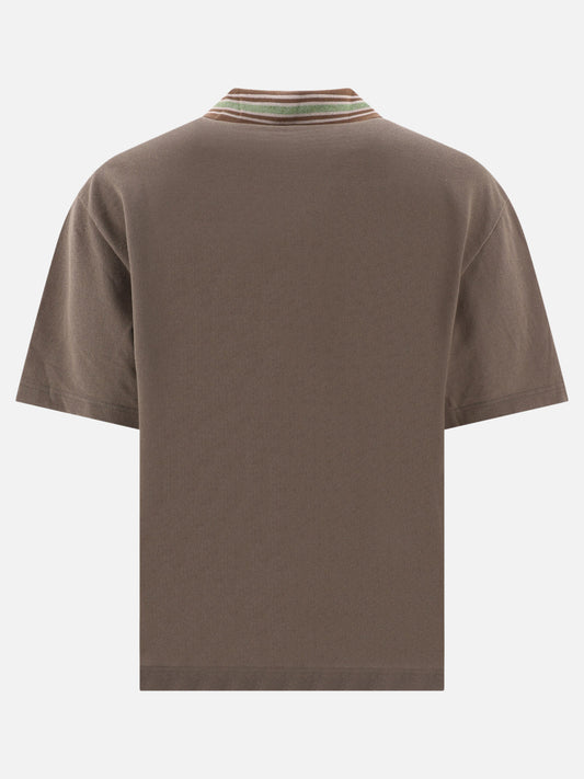 Polo shirts with buttons 100% cotton  Brown - KAPITAL Men | PLP | VIETTI Online Store | 2
