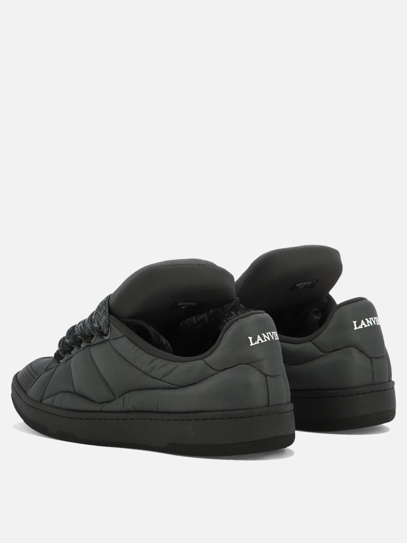 Low top sneakers 100% poliammide - 100% gomma  Grey - Lanvin Men | PDP | VIETTI Online Store | thumbnail_4