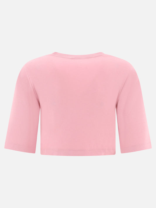 Crewneck t-shirts 80% cotton 20% polyamide  Pink - Loewe Women | PLP | VIETTI Online Store | 2
