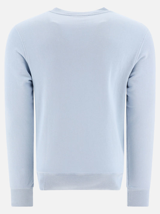 Crewnecks 100% cotton  Light blue - Maison Kitsuné Men | PLP | VIETTI Online Store | 2
