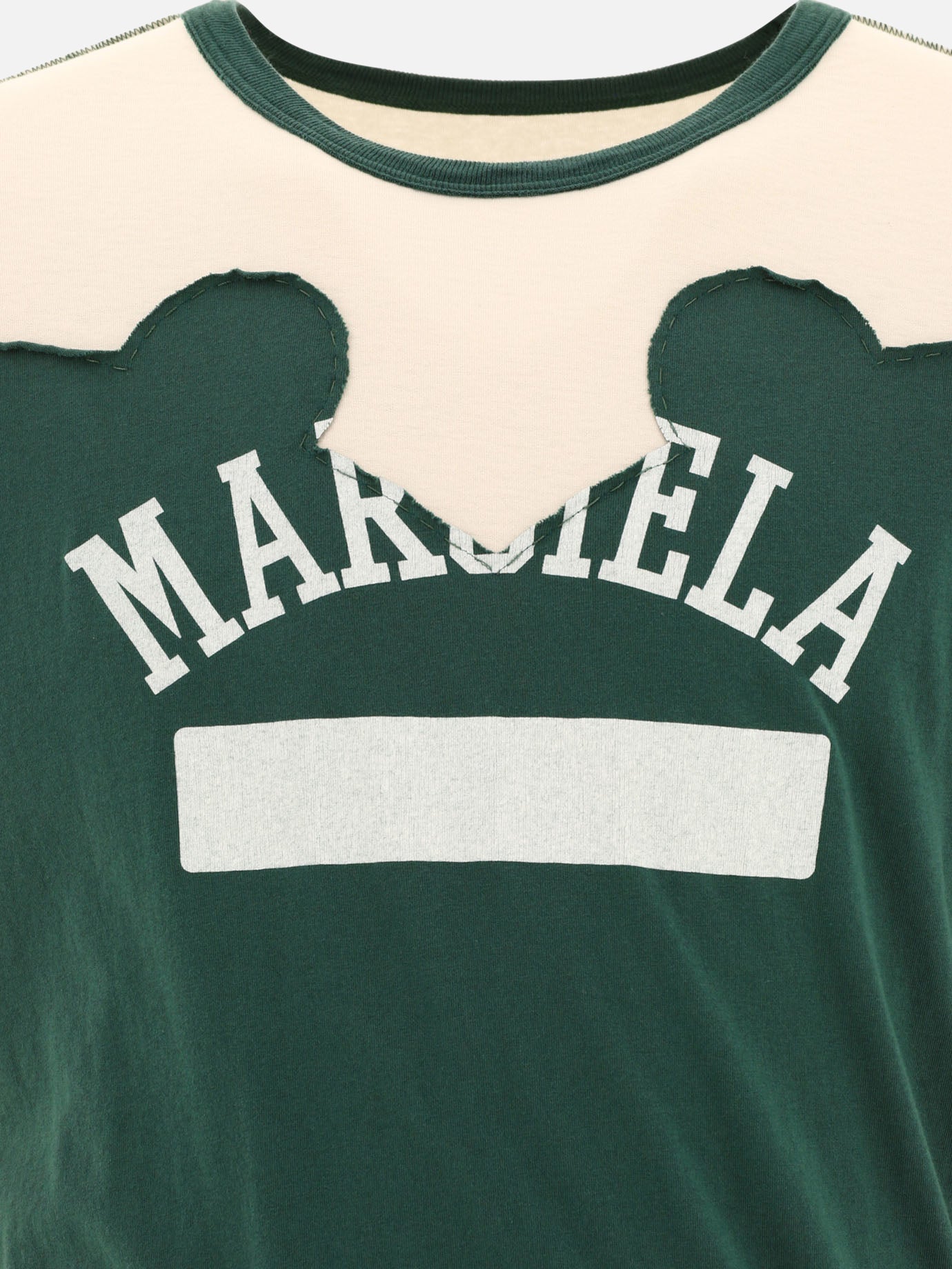 Crewneck t-shirts 100% cotton  Green - Maison Margiela Men | PDP | VIETTI Online Store | thumbnail_3