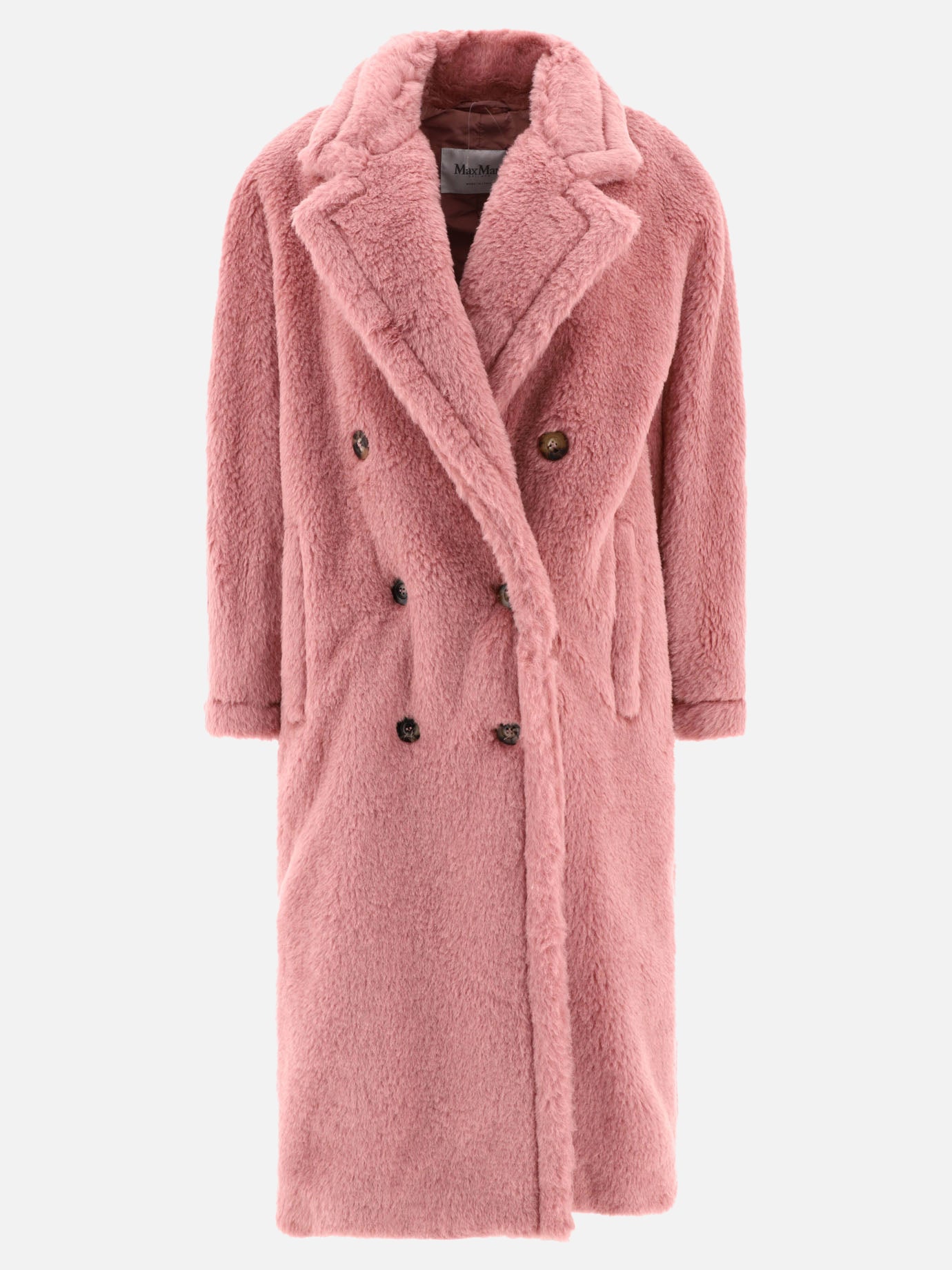 Long coats Solid colour  Pink - Max Mara Women | PDP | VIETTI Online Store | Zoom-Modal
