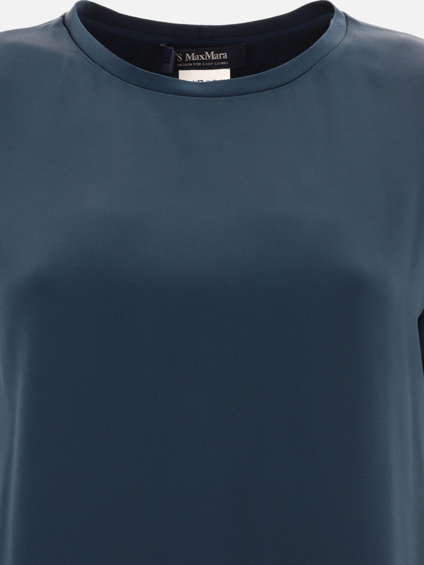Crewneck t-shirts 2391660139600  Blue - Max Mara S Women | PDP | VIETTI Online Store | thumbnail_3