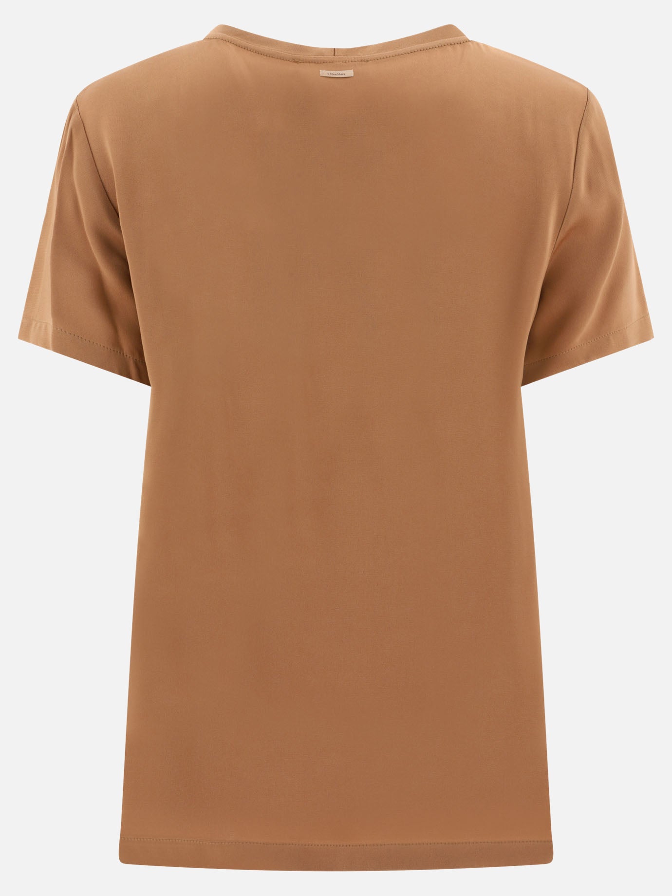 Crewneck t-shirts 2391660139600  Brown - Max Mara S Women | PDP | VIETTI Online Store | thumbnail_2