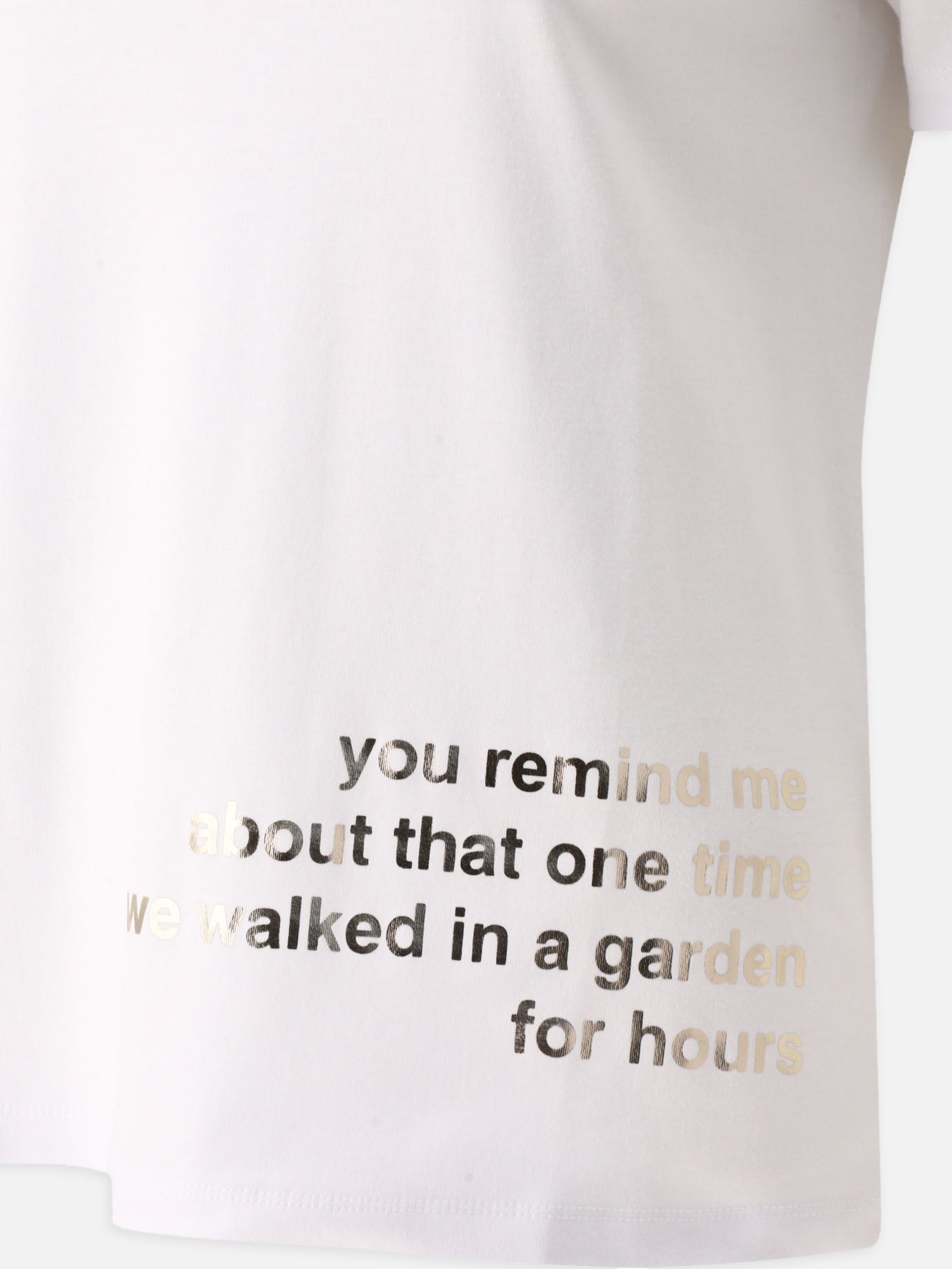 Crewneck t-shirts 100% cotone  White - Max Mara S Women | PDP | VIETTI Online Store | thumbnail_3