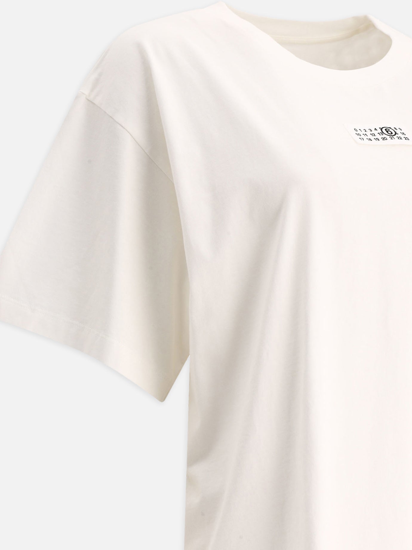 Crewneck t-shirts 100% cotone  White - MM6 Maison Margiela Men | PDP | VIETTI Online Store | thumbnail_4
