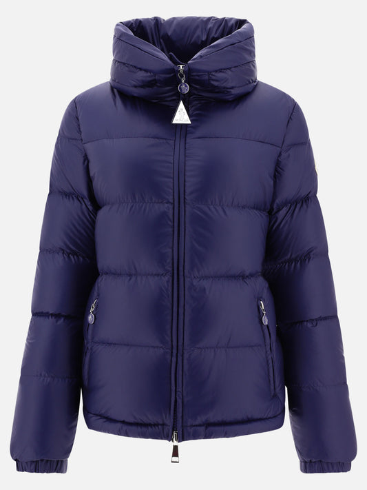 Down jackets 100% poliammide - Imbottitura: piumino e piuma  Blue - Moncler Women | PLP | VIETTI Online Store 
