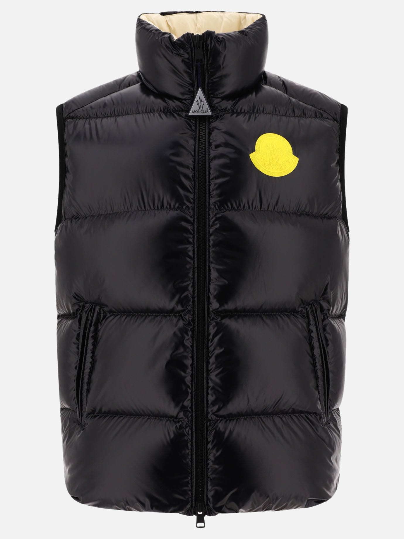 Vest jackets 100% poliammide - Imbottitura: piumino e piuma  Black - Moncler Men | PDP | VIETTI Online Store | Zoom-Modal
