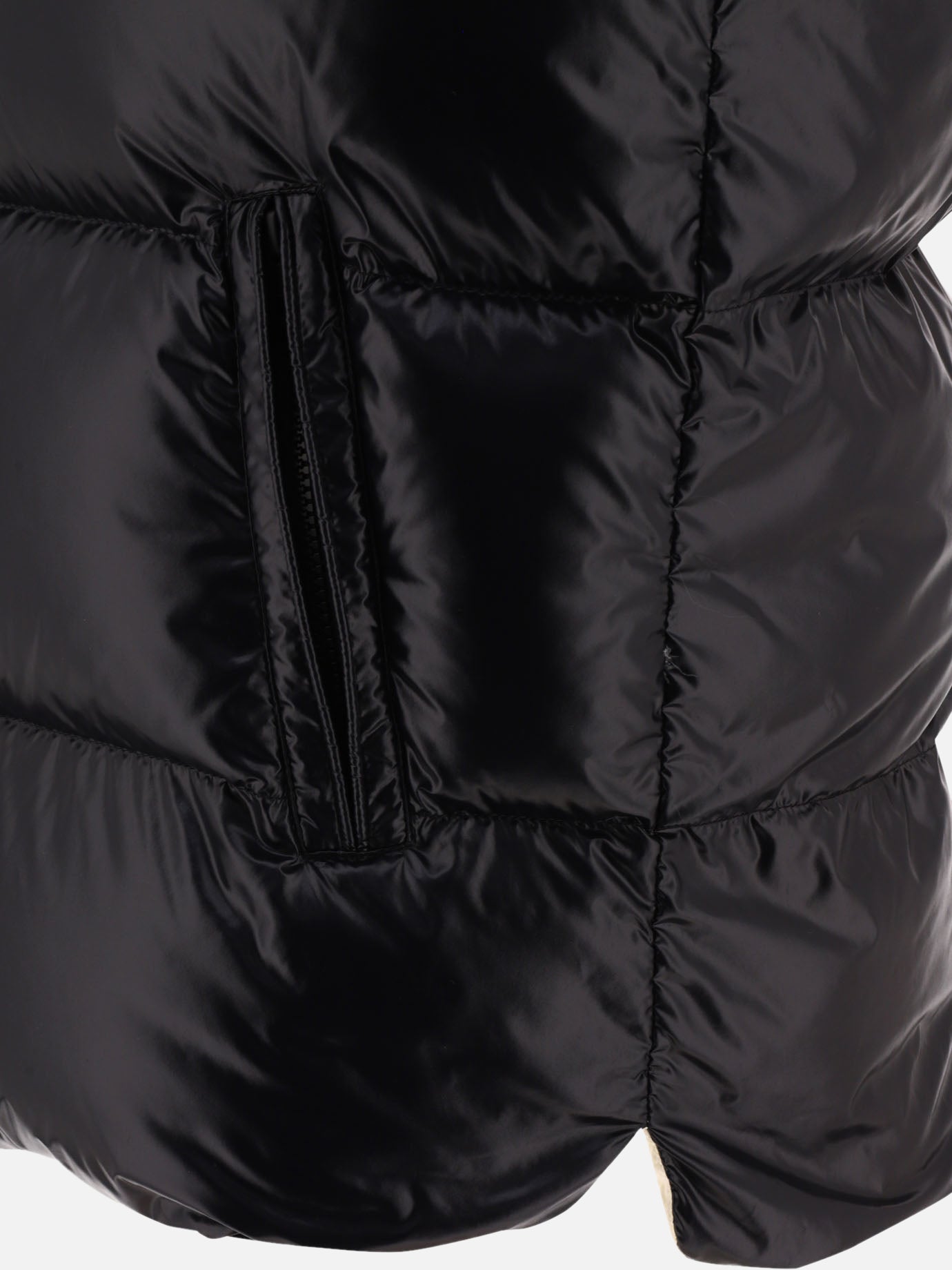 Vest jackets 100% poliammide - Imbottitura: piumino e piuma  Black - Moncler Men | PDP | VIETTI Online Store | thumbnail_4