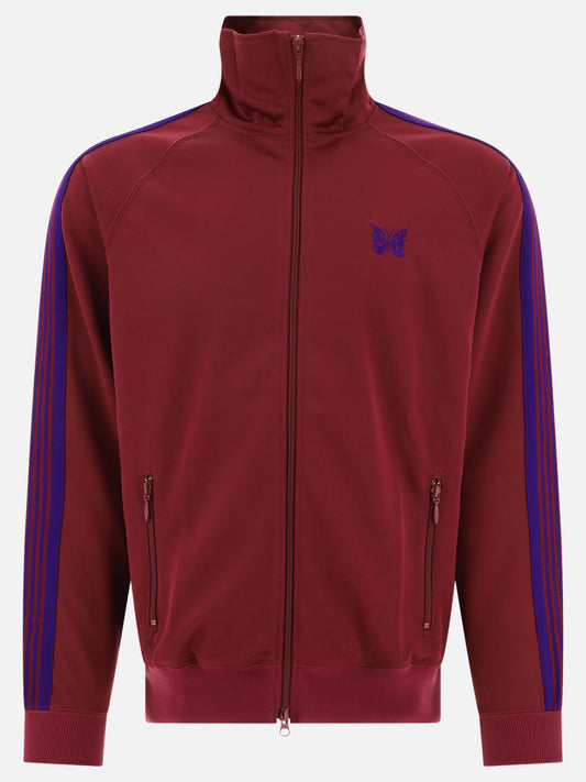Full zip sweatshirts 100% polyester  Bordeaux - Needles Men | PLP | VIETTI Online Store 

