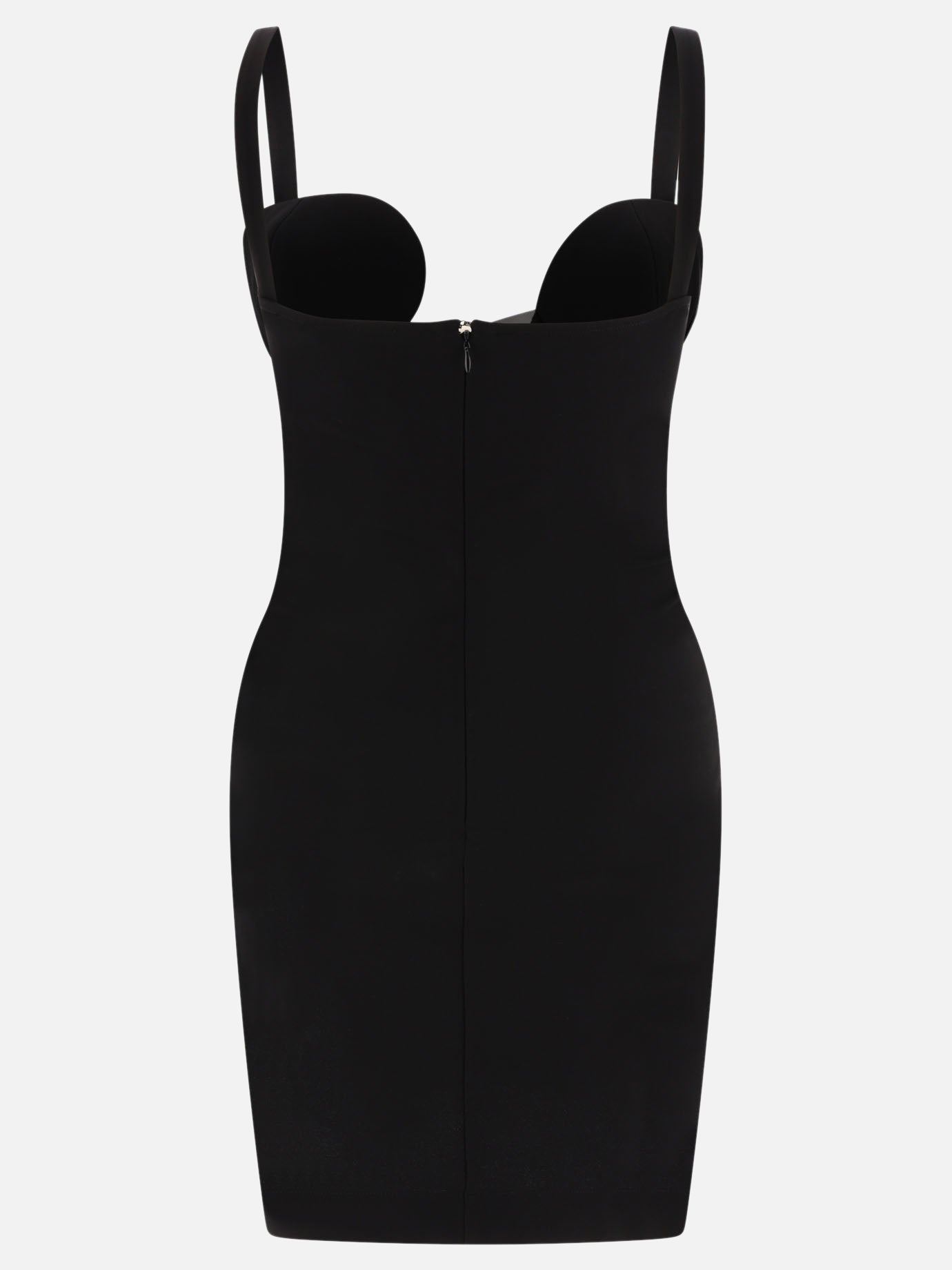 Mini dresses 83% viscose 12% polyester 5% elastane  Black - Nensi Dojaka Women | PDP | VIETTI Online Store | Zoom-Modal_2
