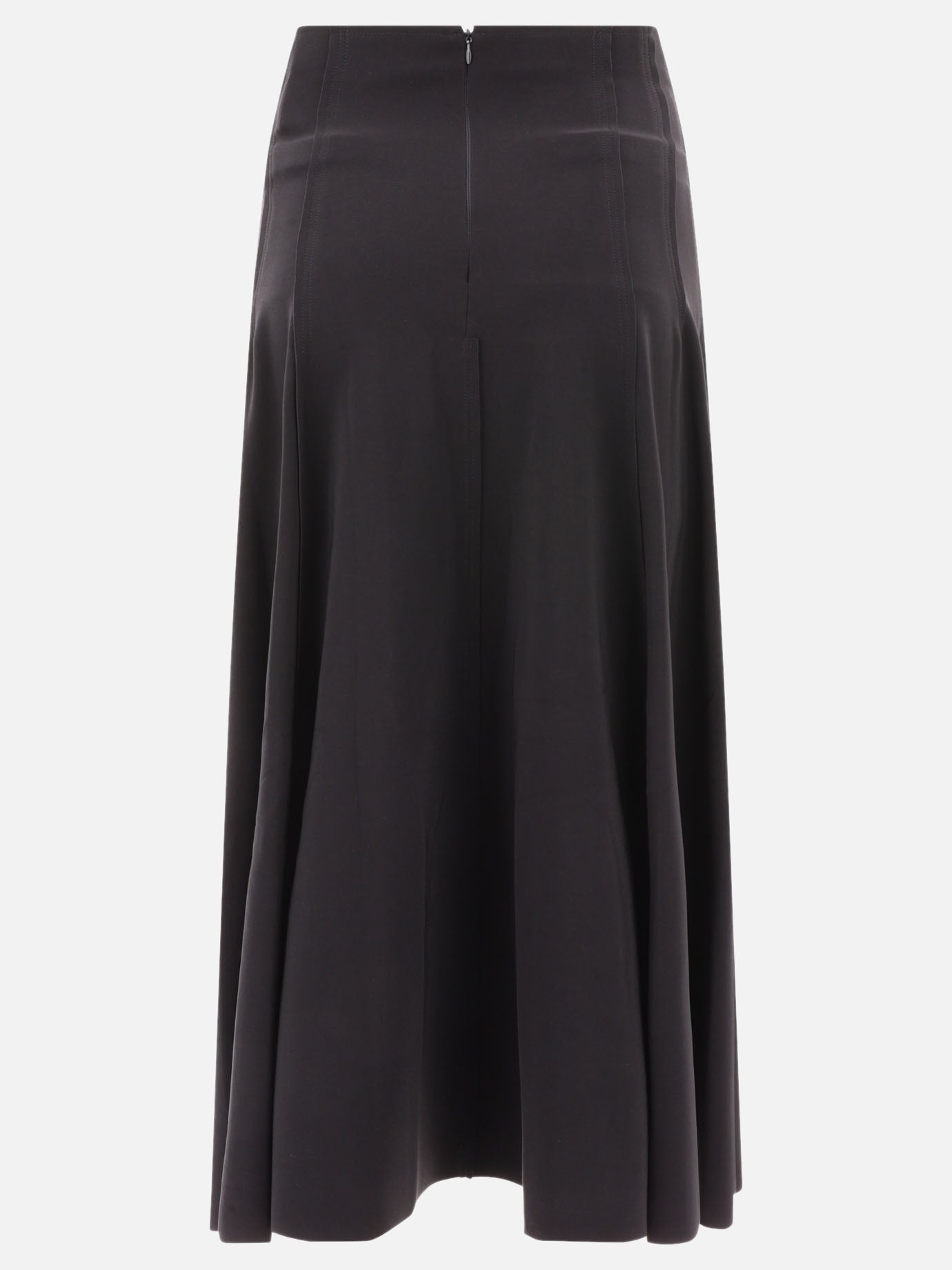 Long skirts 95% poliestere 5% elastan  Black - Norma Kamali Women | PDP | VIETTI Online Store | thumbnail_2