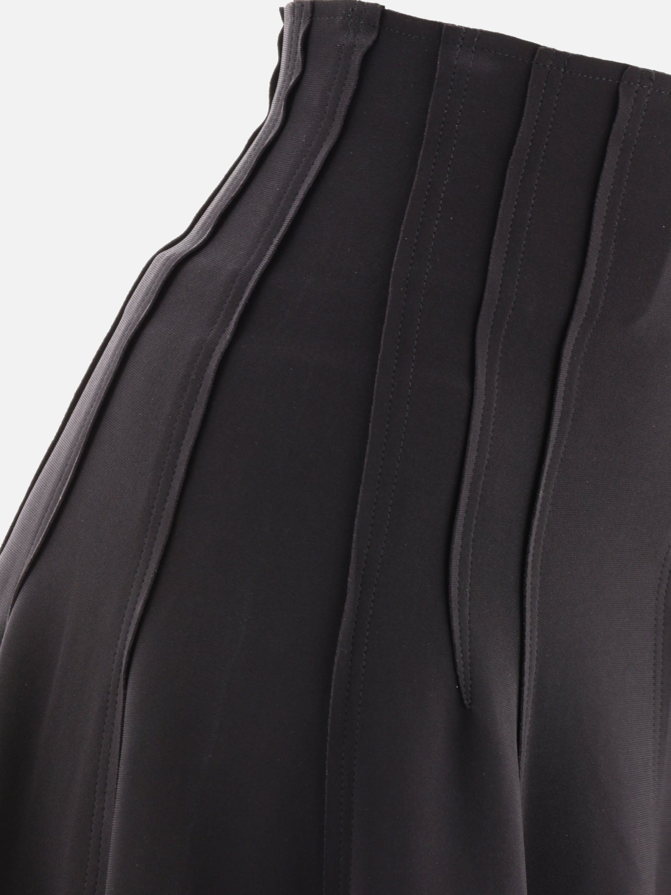 Long skirts 95% poliestere 5% elastan  Black - Norma Kamali Women | PDP | VIETTI Online Store | Zoom-Modal_4
