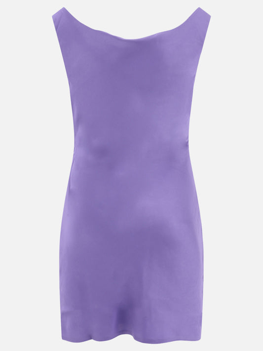 Mini dresses 100% poliestere  Purple - Norma Kamali Women | PLP | VIETTI Online Store | 2
