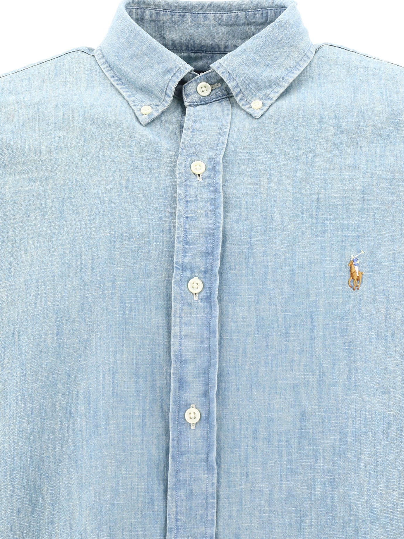 Casual shirts Solid colour  Light blue - Polo Ralph Lauren Men | PDP | VIETTI Online Store | Zoom-Modal_3
