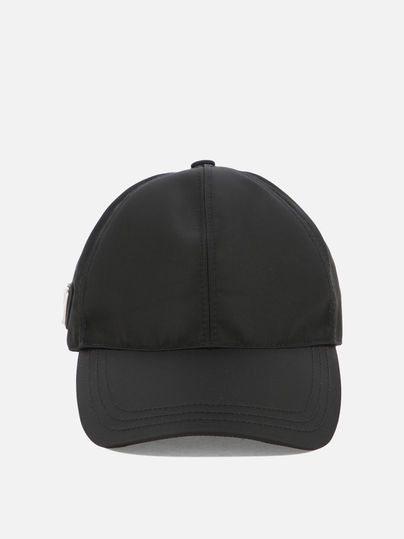 Baseball caps 100% recycled polyamide  Black - Prada Women | PDP | VIETTI Online Store | thumbnail