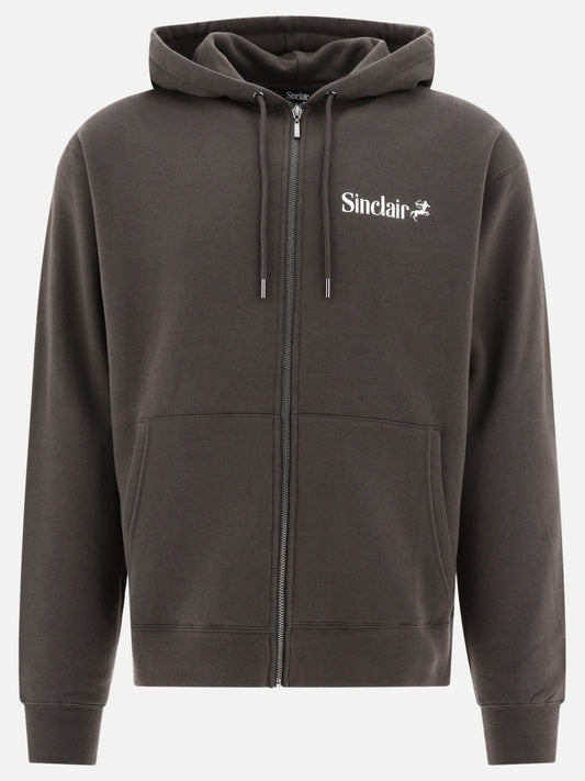 Zipped sweaters 100% cotton  Grey - Sinclair Men | PLP | VIETTI Online Store 
