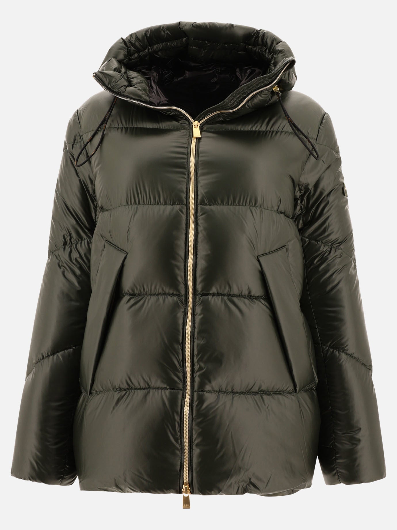 Down jackets 100% nylon - Padding: down and feather  Green - Tatras Women | PDP | VIETTI Online Store | thumbnail