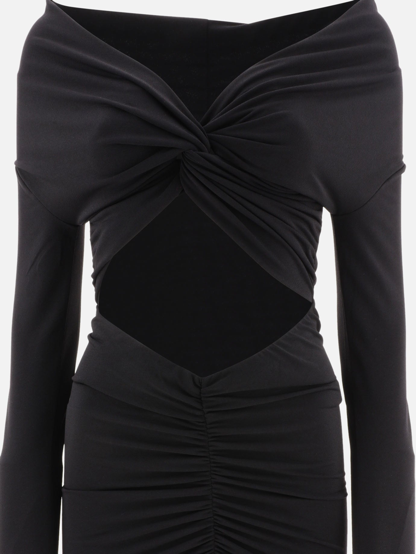 Long dresses 95% poliestere 5% elastan  Black - The Andamane Women | PDP | VIETTI Online Store | thumbnail_3