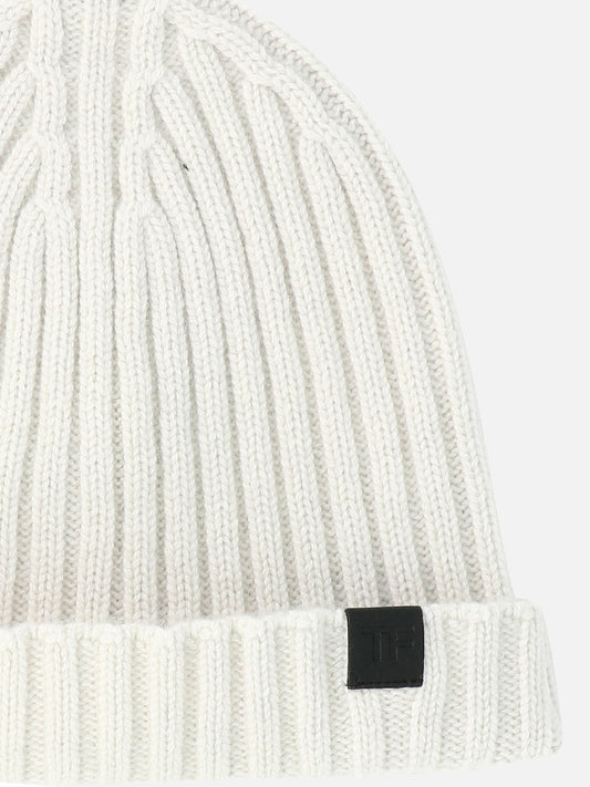 Beanies 100% cashmere  White - Tom Ford Men | PLP | VIETTI Online Store | 2
