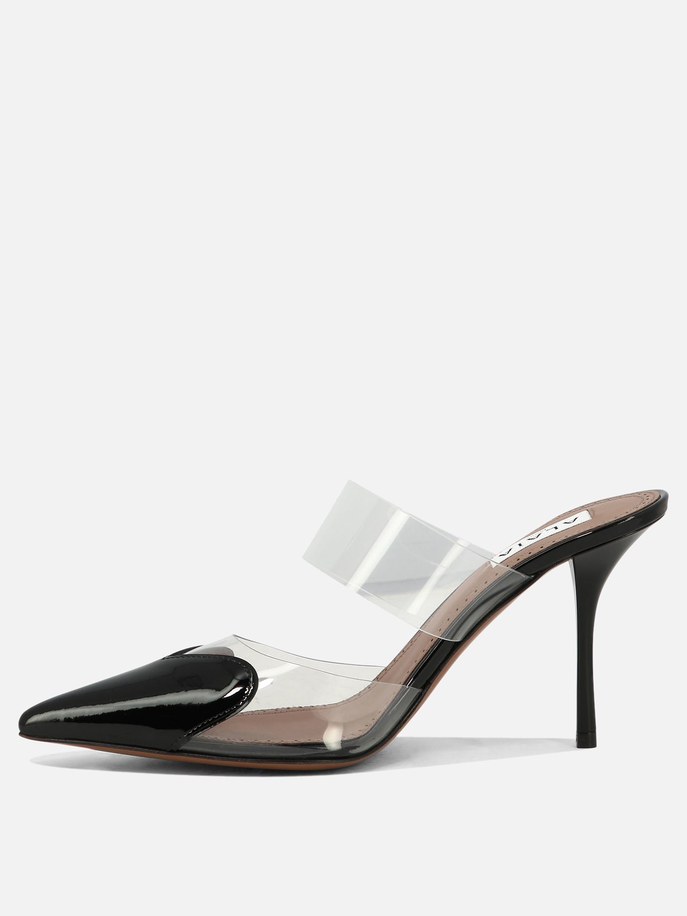 Alaïa "Le Cœur" mules Black