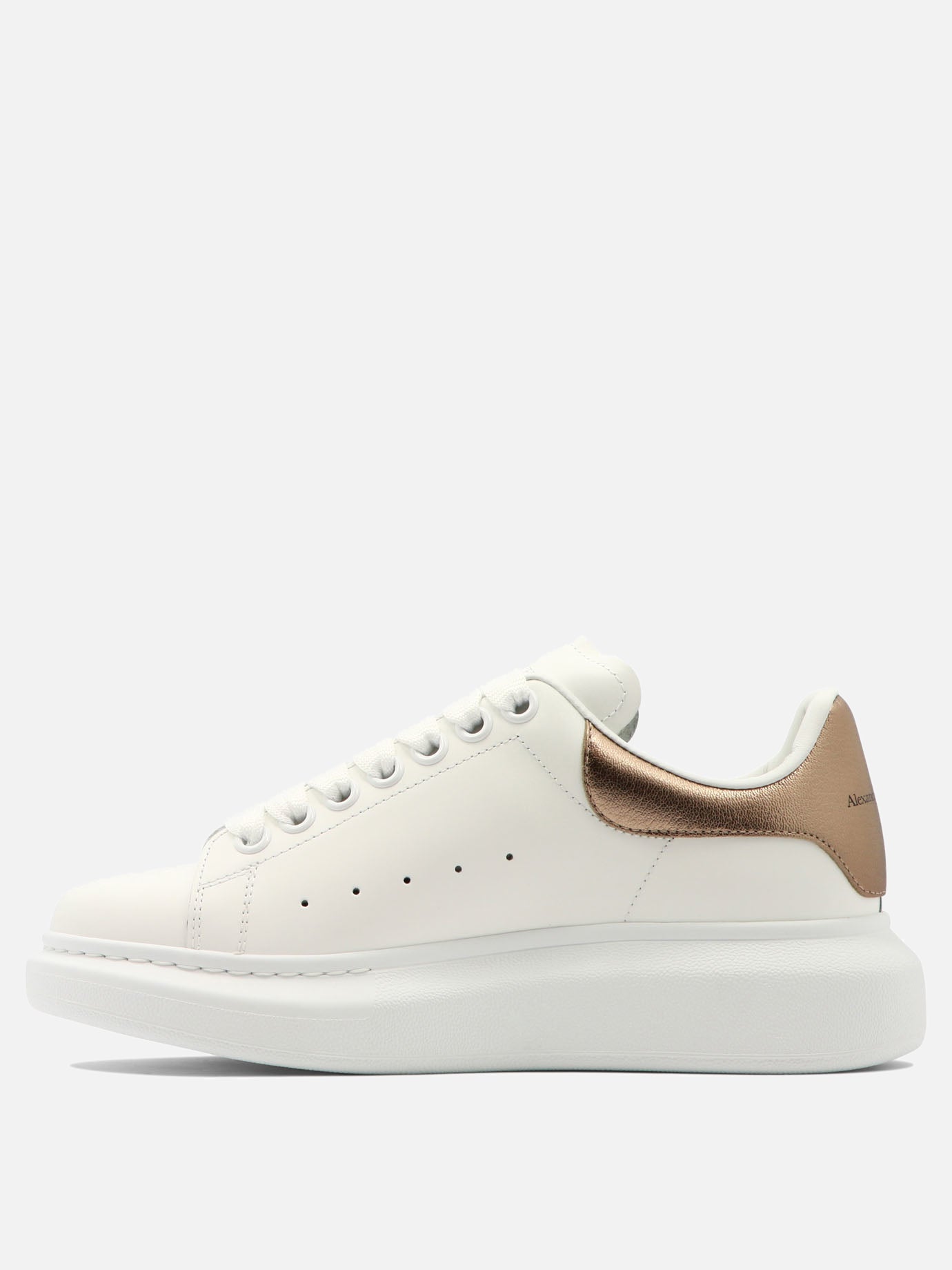 Low top sneakers 100% leather - 100% rubber  White - Alexander McQueen Women | PDP | VIETTI Online Store | Zoom-Modal_3
