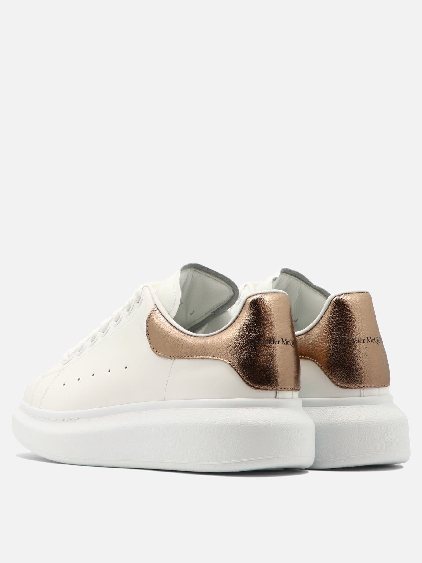 Low top sneakers 100% leather - 100% rubber  White - Alexander McQueen Women | PDP | VIETTI Online Store | Zoom-Modal_4
