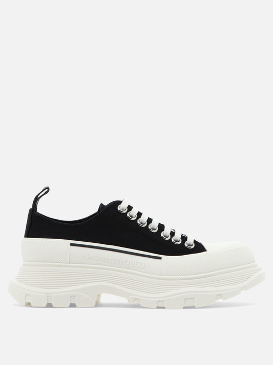 Low top sneakers 100% cotton - 100% rubber  Black - Alexander McQueen Women | PLP | VIETTI Online Store 
