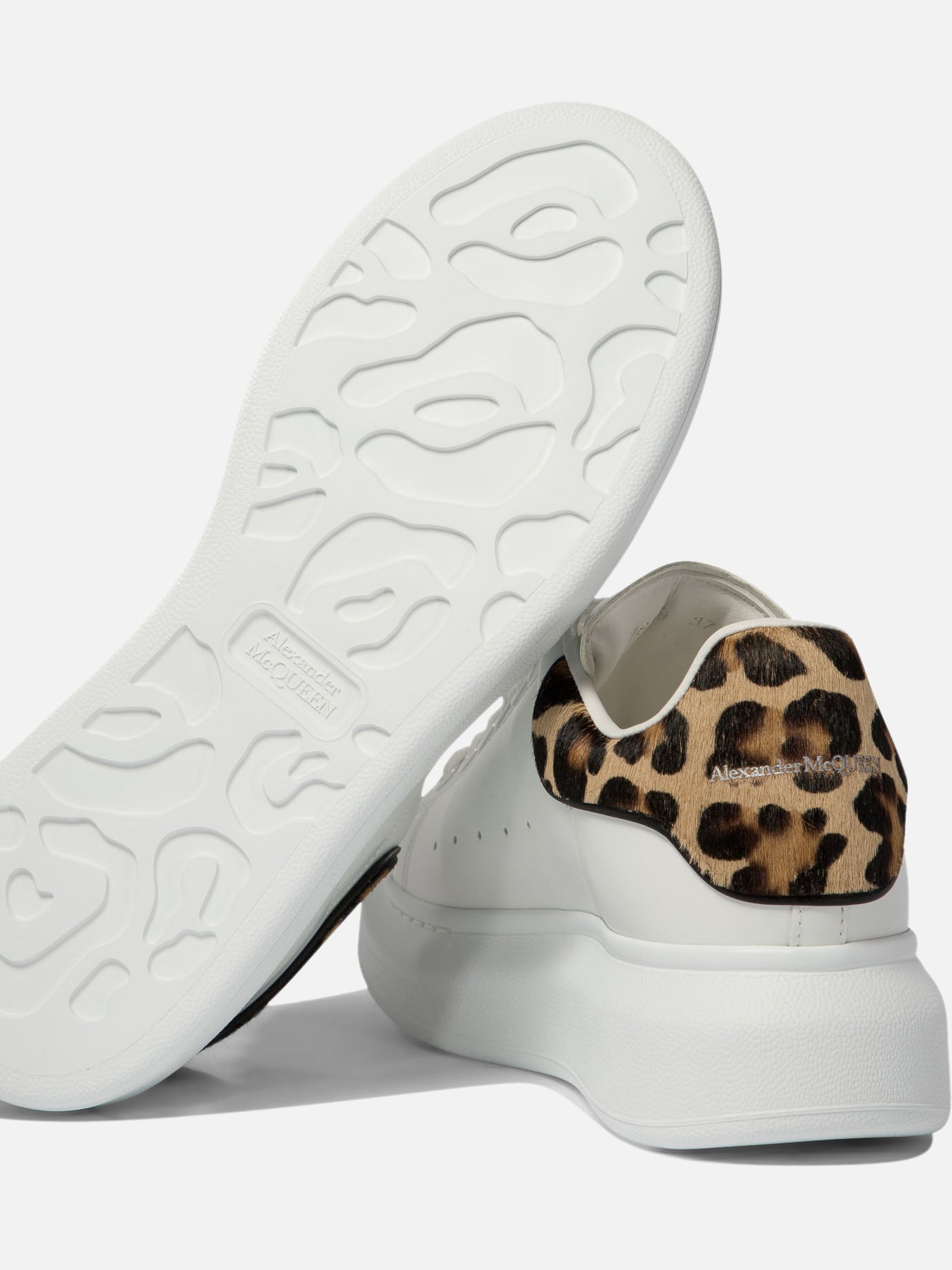 Low top sneakers 100% leather - 100% rubber  White - Alexander McQueen Women | PDP | VIETTI Online Store | thumbnail_5