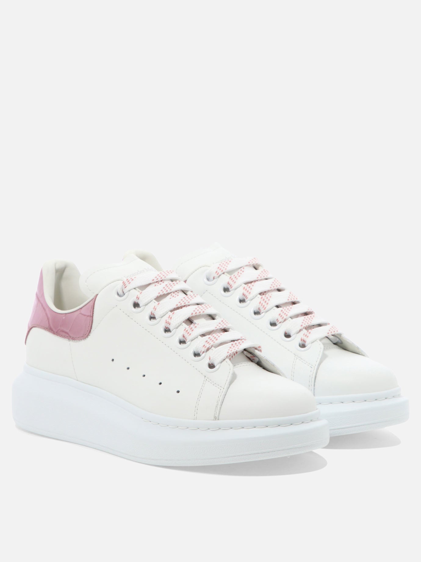 Low top sneakers 100% leather - 100% rubber  White - Alexander McQueen Women | PDP | VIETTI Online Store | Zoom-Modal_2
