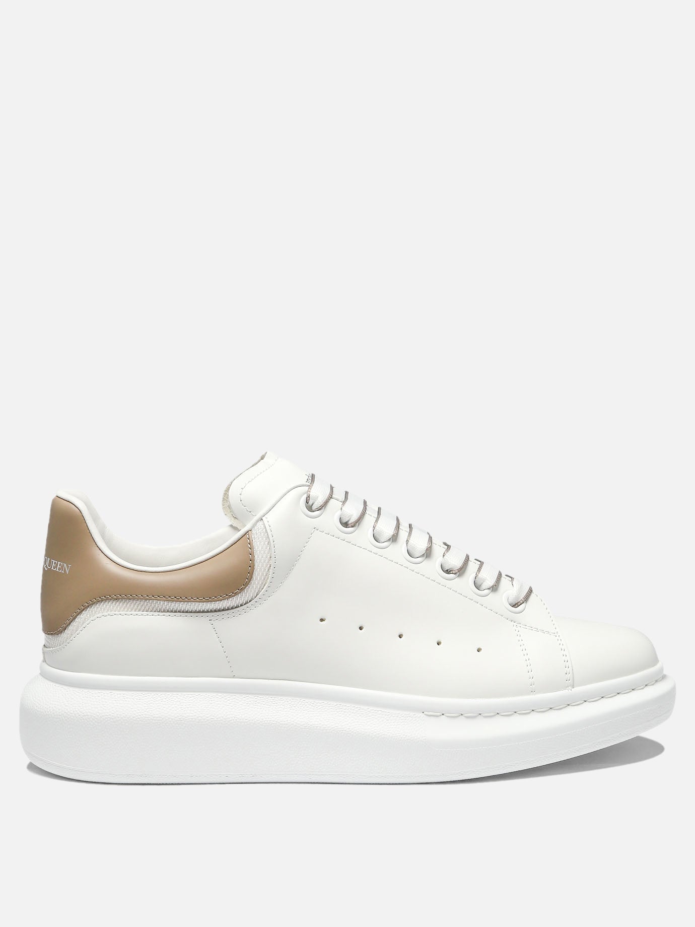 Low top sneakers 100% calf leather - 100% rubber  White - Alexander McQueen Men | PDP | VIETTI Online Store | thumbnail