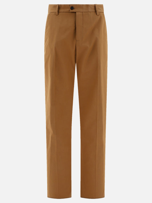 Tailored trousers with back logo