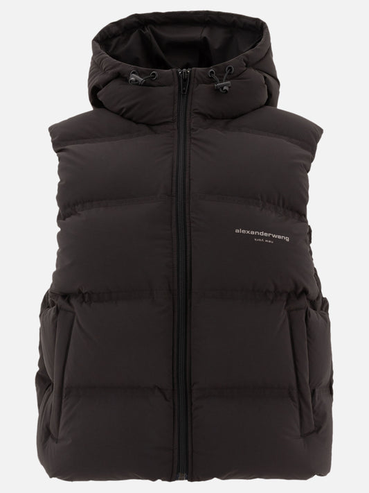 Vest jackets Solid colour  Black - Alexander Wang Women | PLP | VIETTI Online Store 
