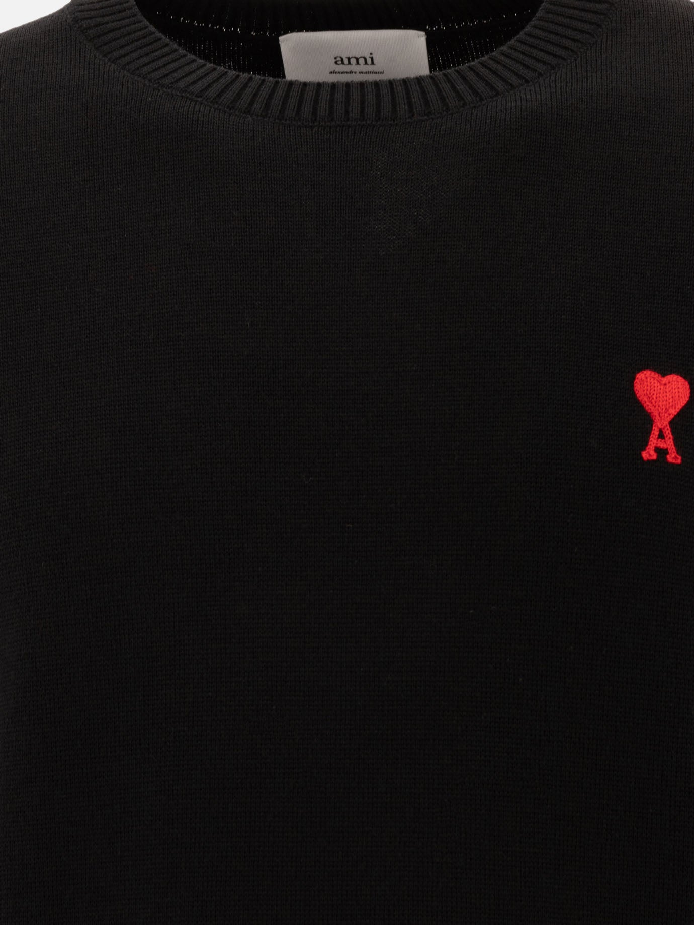 Ami Paris "Ami de Coeur" sweater Black