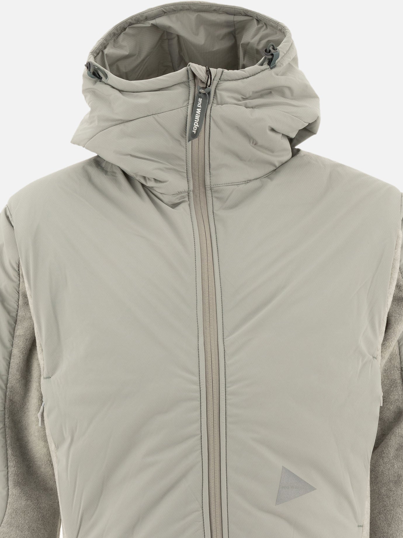 Jacket with fleece insert