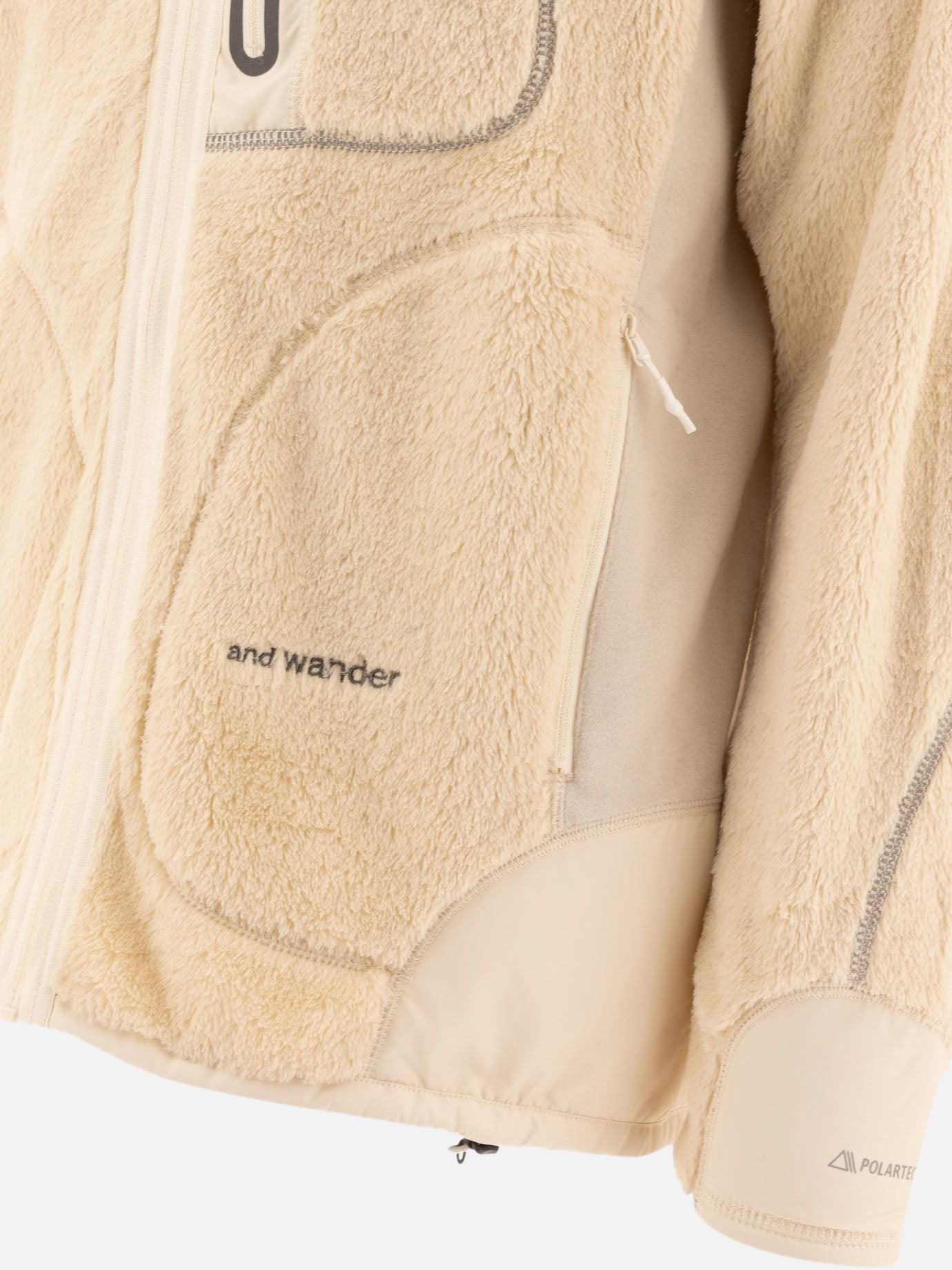 and Wander "High Loft" fleece jacket Beige