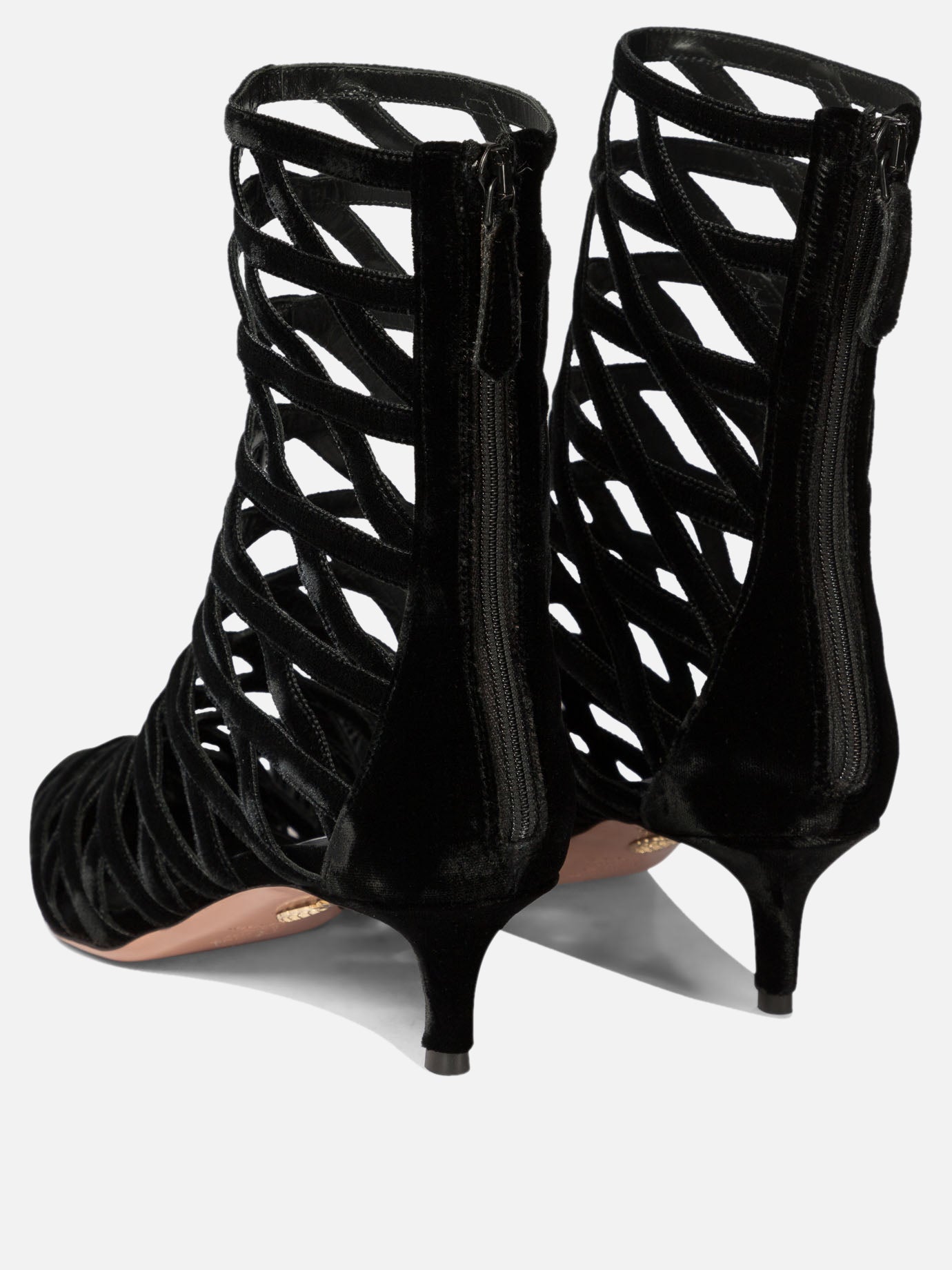 Aquazzura "Romance 50" ankle boots Black