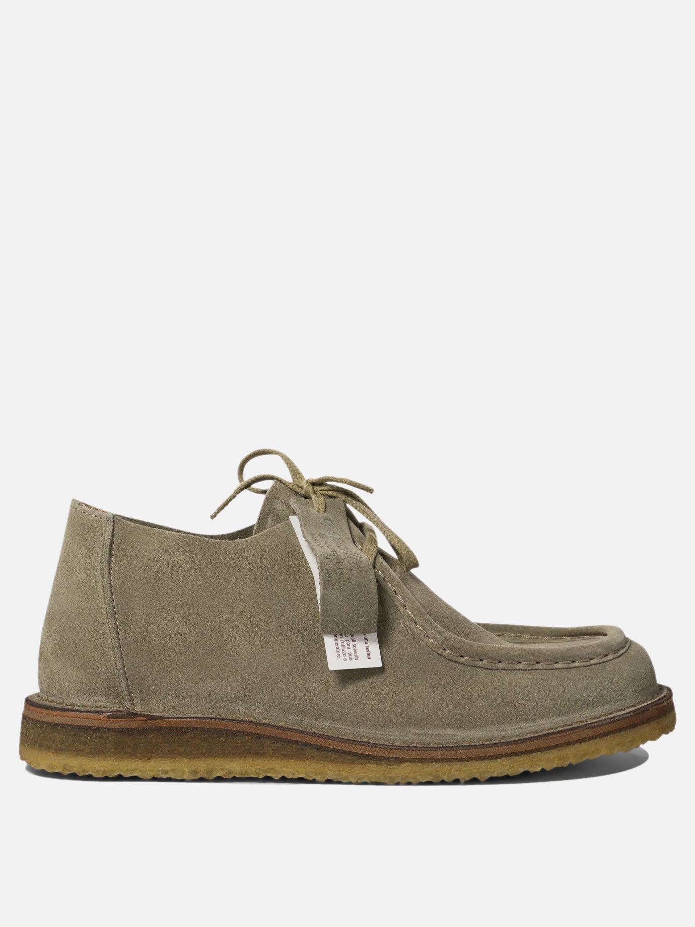 Laced loafers 100% leather - 100% rubber  Grey - Astorflex Men | PDP | VIETTI Online Store | thumbnail