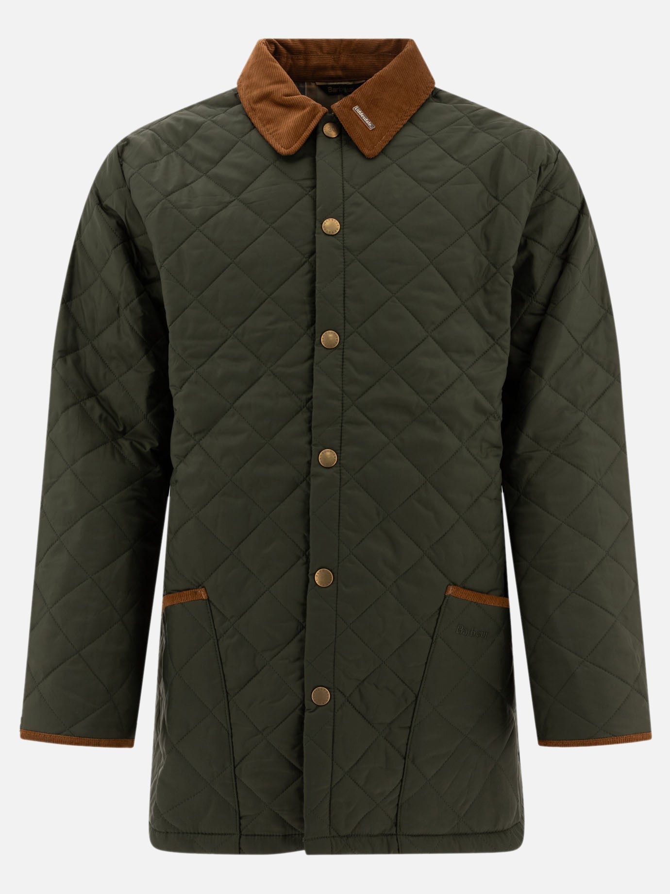 Quilted & Utility Jackets Solid colour  Green - Barbour Men | PDP | VIETTI Online Store | thumbnail