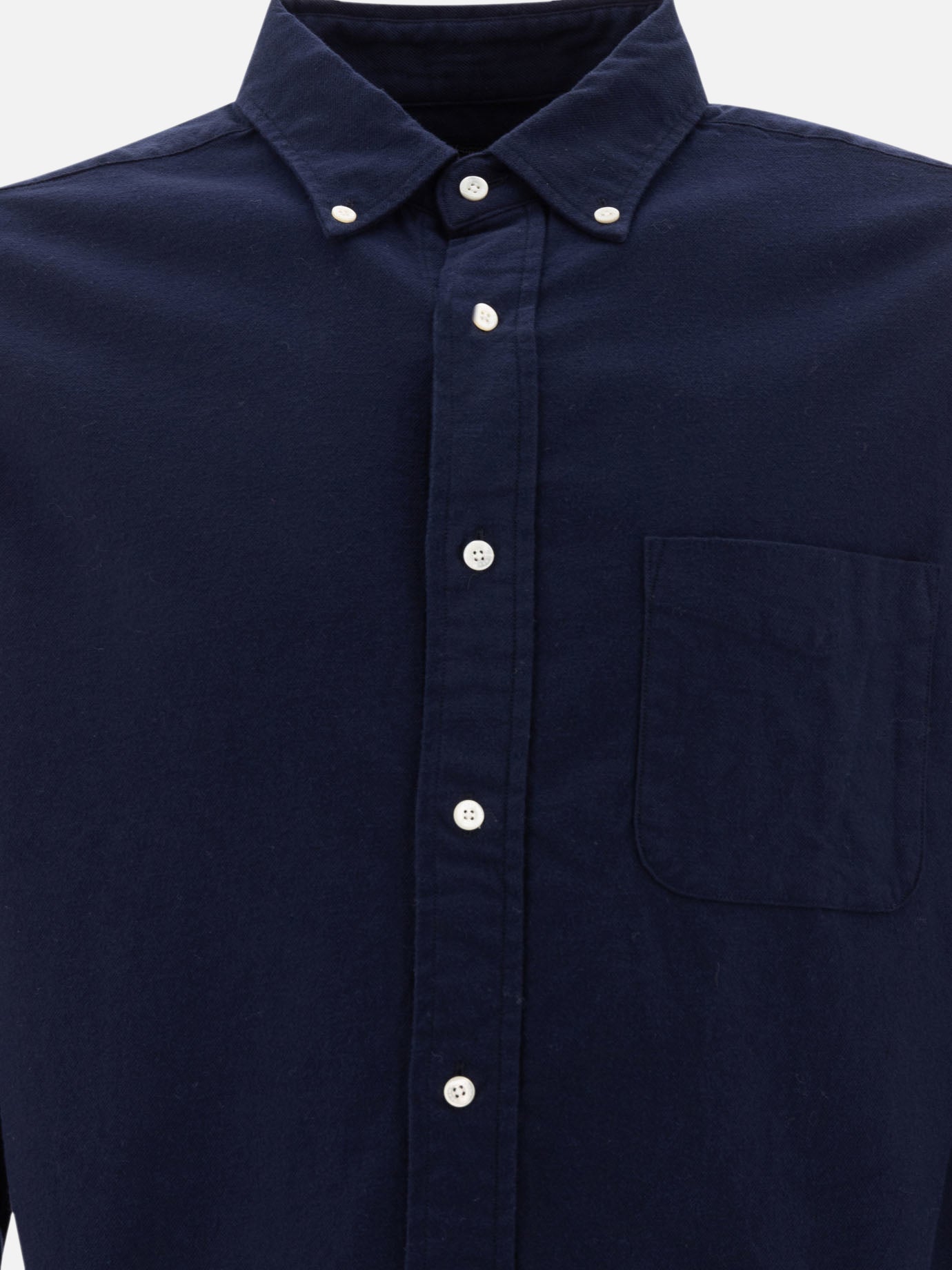 Casual shirts Solid colour  Blue - Beams Plus Men | PDP | VIETTI Online Store | Zoom-Modal_3

