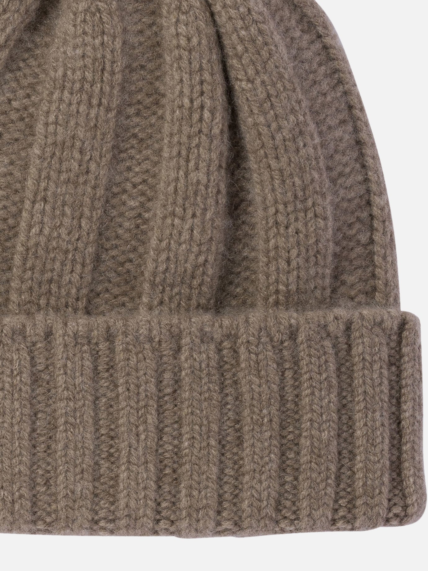 Beanies 100% cashmere  Brown - Beams Plus Men | PDP | VIETTI Online Store | Zoom-Modal_3
