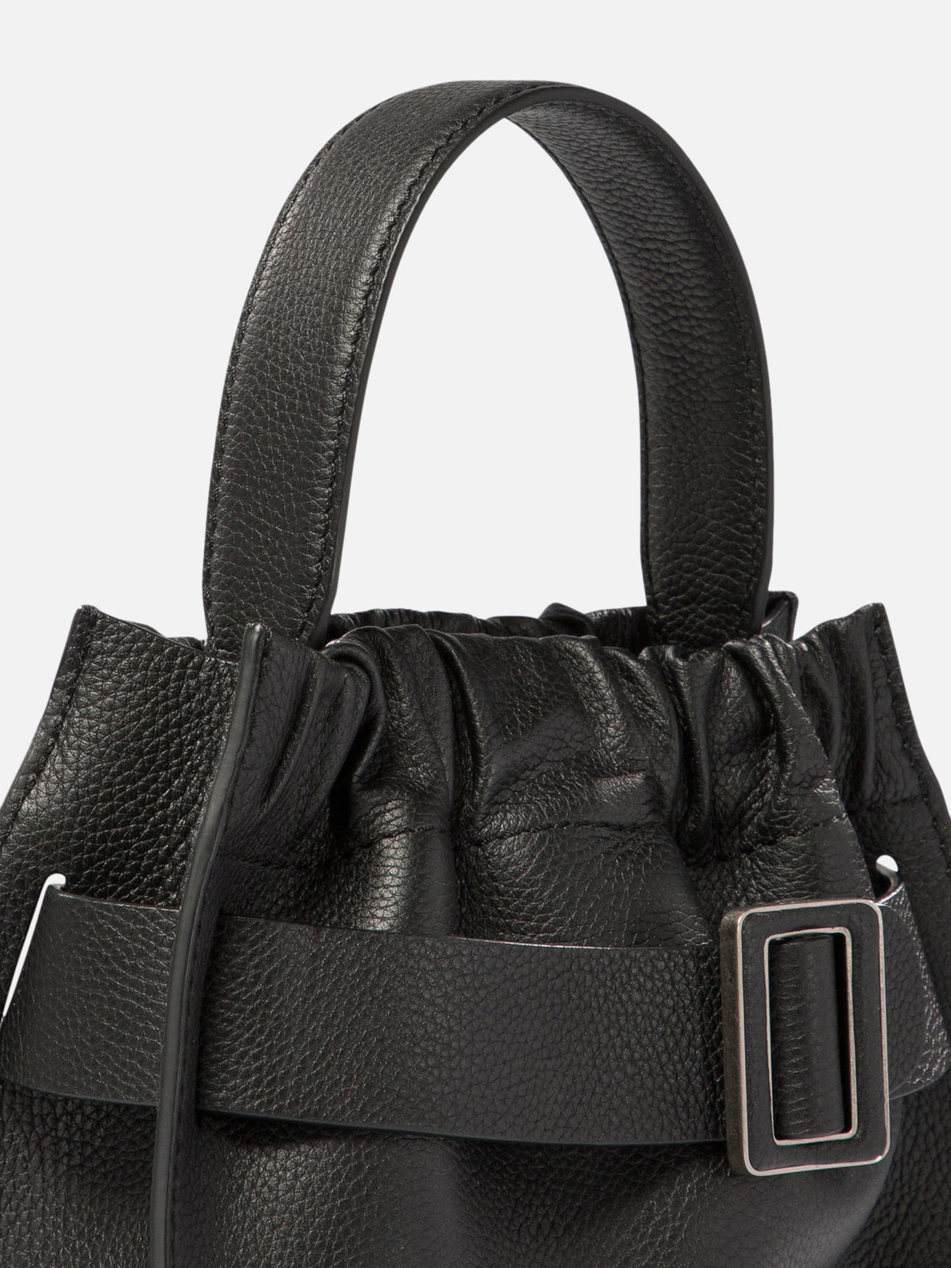 "Square Scrunchy" shoulder bag