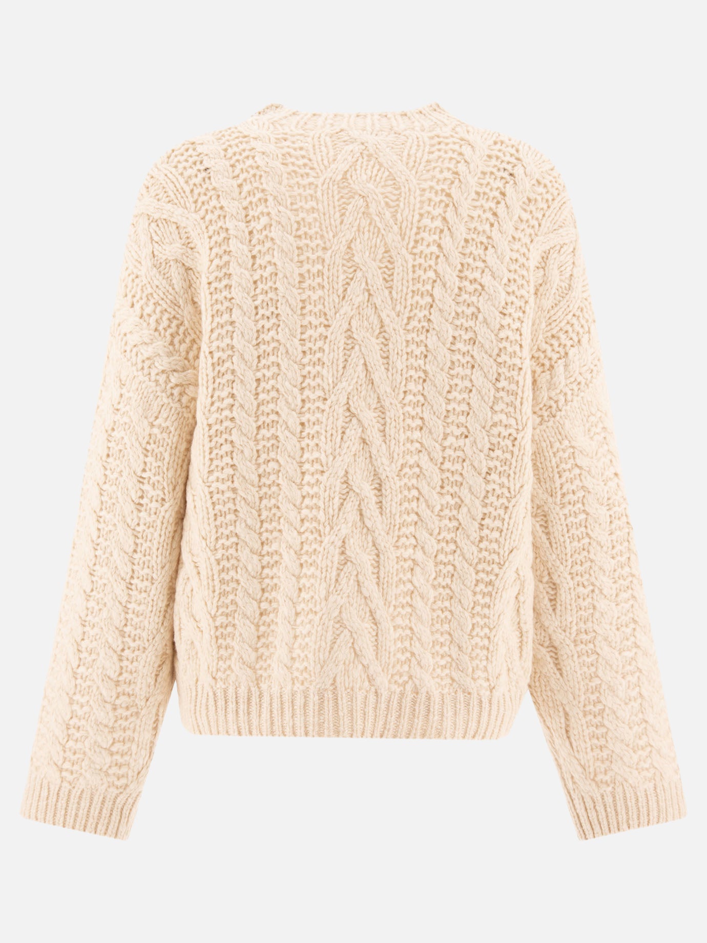 Brunello Cucinelli Cable-knit sweater Beige