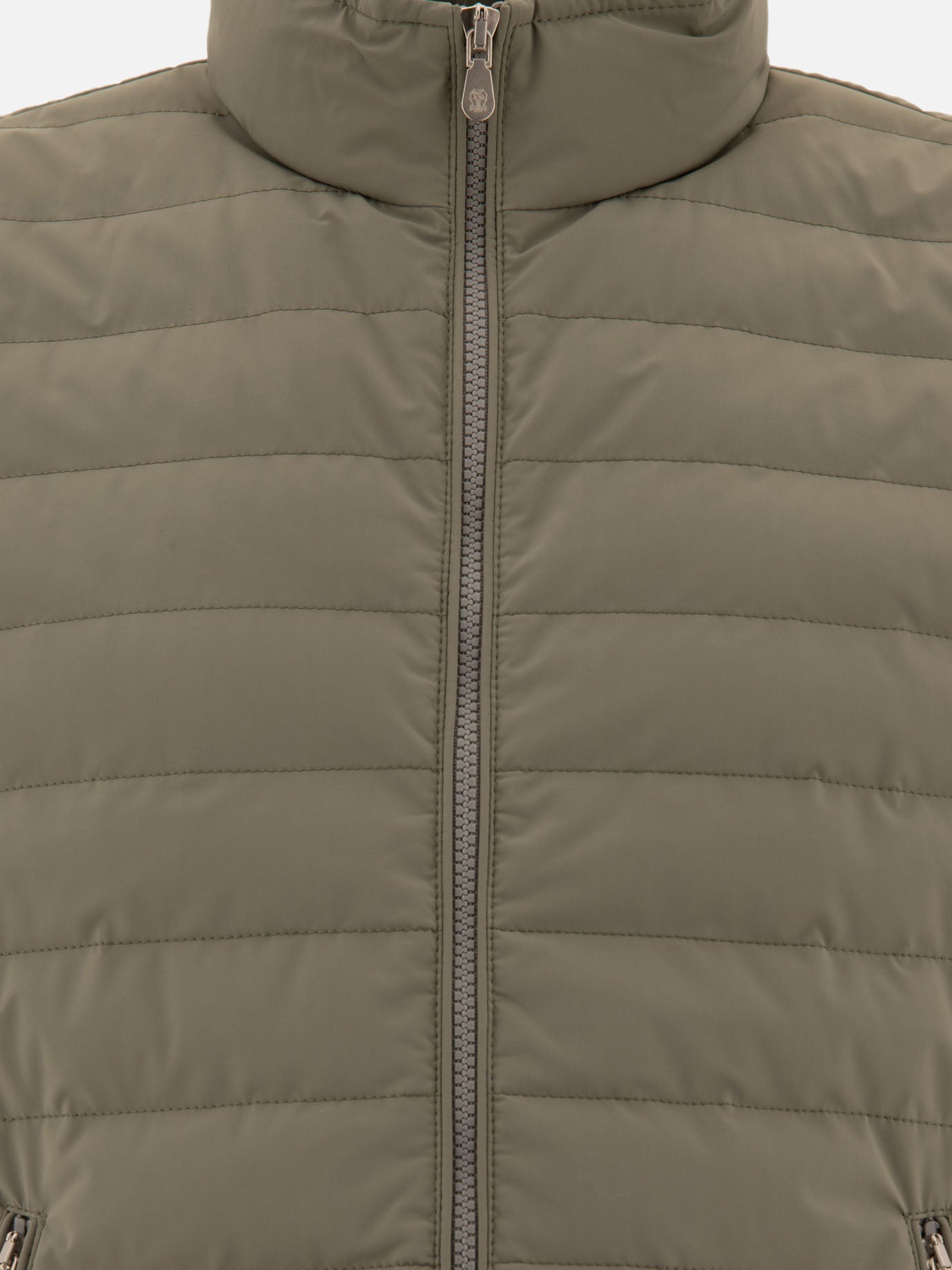 Bonded taffeta lightweight down vest